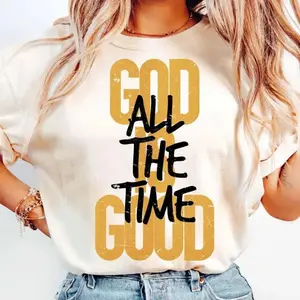 Express Yourself – Impactful Typography on This Bold Religious T-Shirt