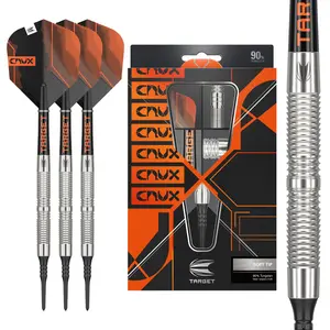 Target Darts Crux 11 19G 90% Tungsten Soft Tip Darts Set