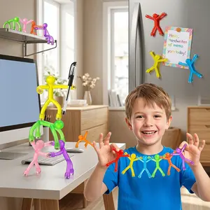 20-Pack Click-Lock Magnetic Snap Fidget Toys - Non-Toxic Silicone, Lightweight ABS Sensory Tools, Focus Aids, Pocket EDC Essentials, Christmas Stocking Stuffers