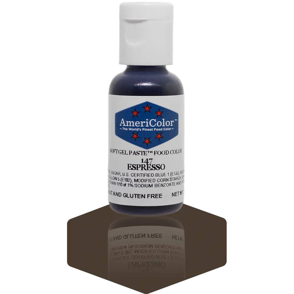 AmeriColor, Espresso, .75 Ounce, Soft Gel Paste Food Color