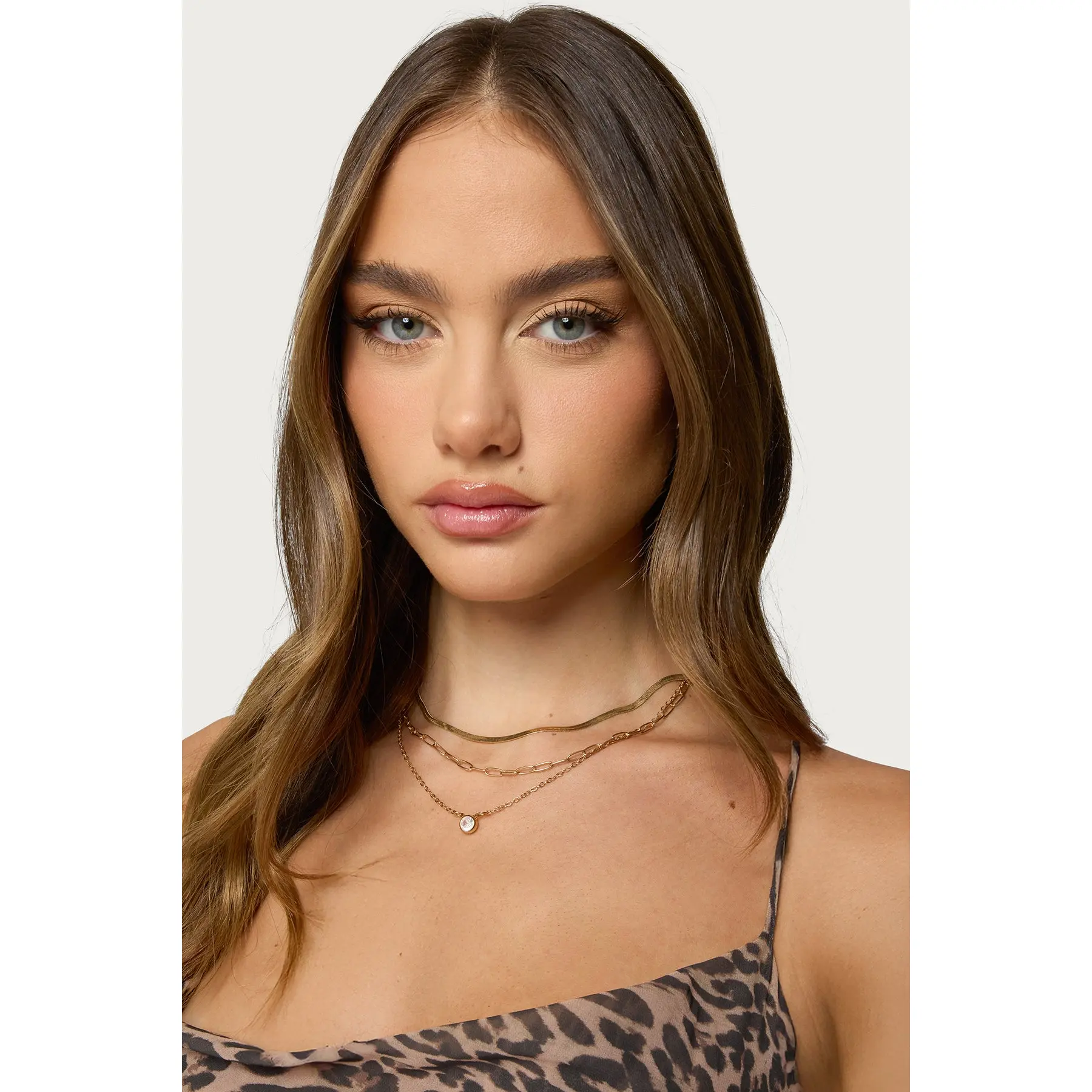 Mixed Chain Necklace Set