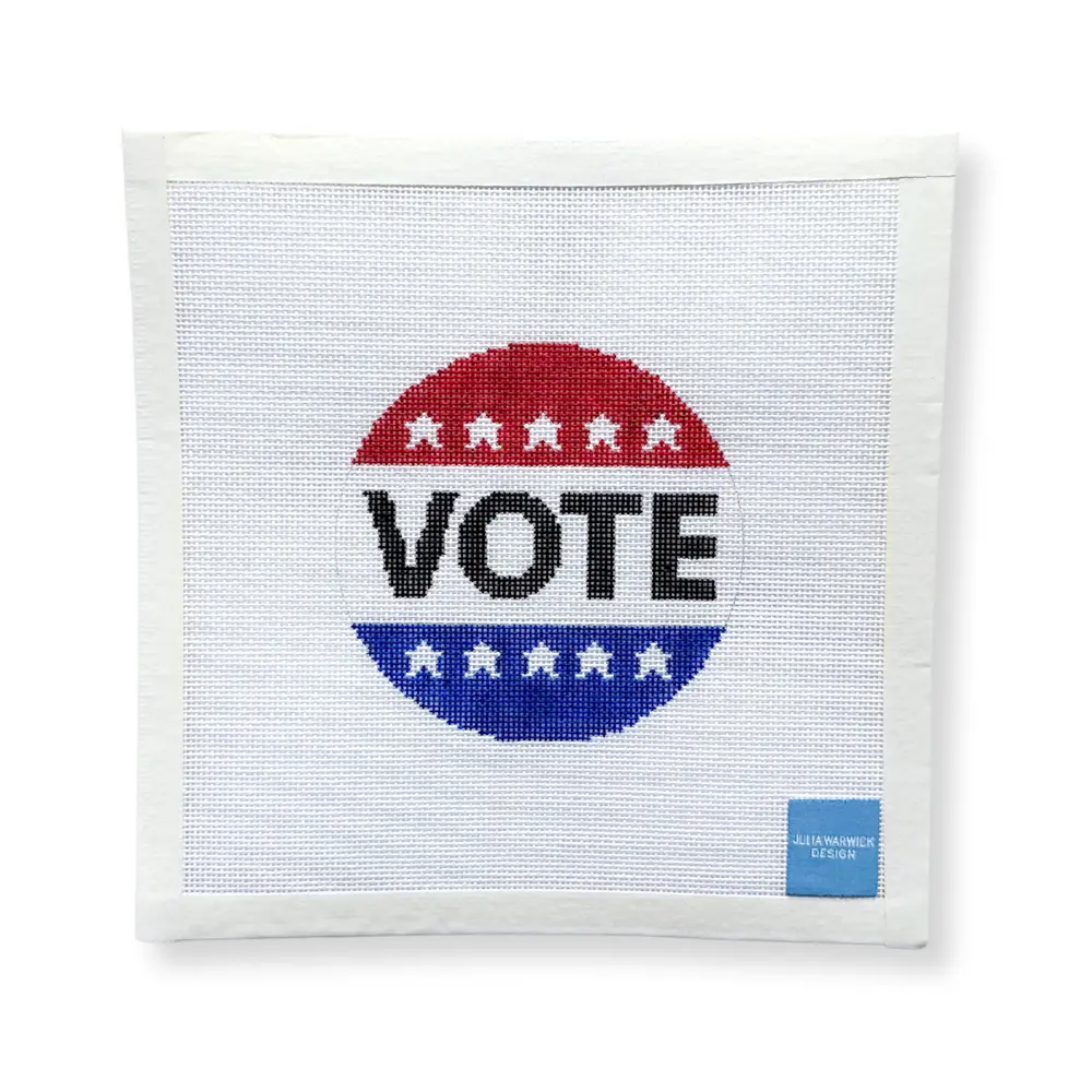 Vote Needlepoint Canvas