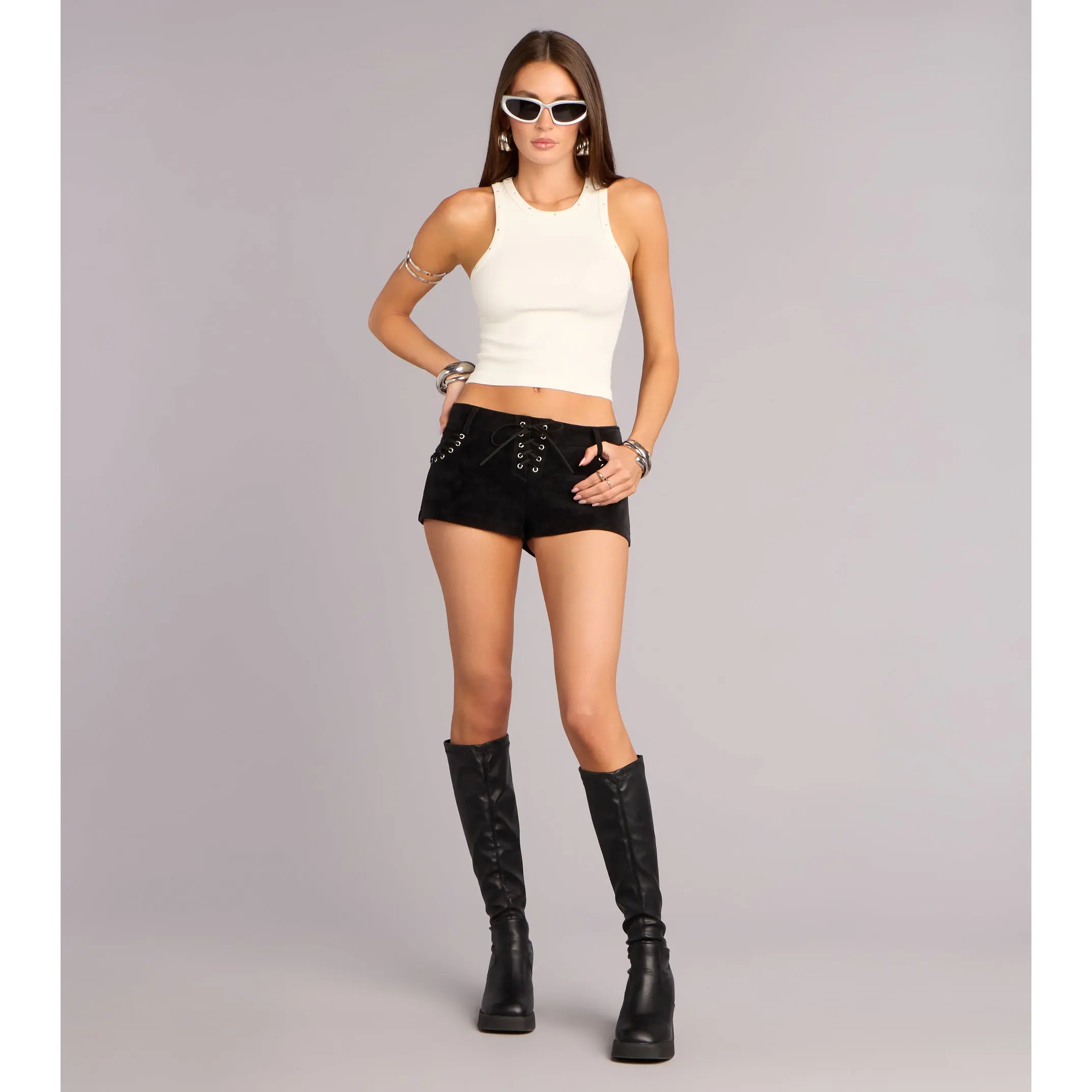 Bad Idea Approved Low Rise Hot Shorts