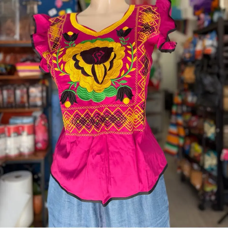 Oaxaca Amazing Mexican Blouse Top oaxaca