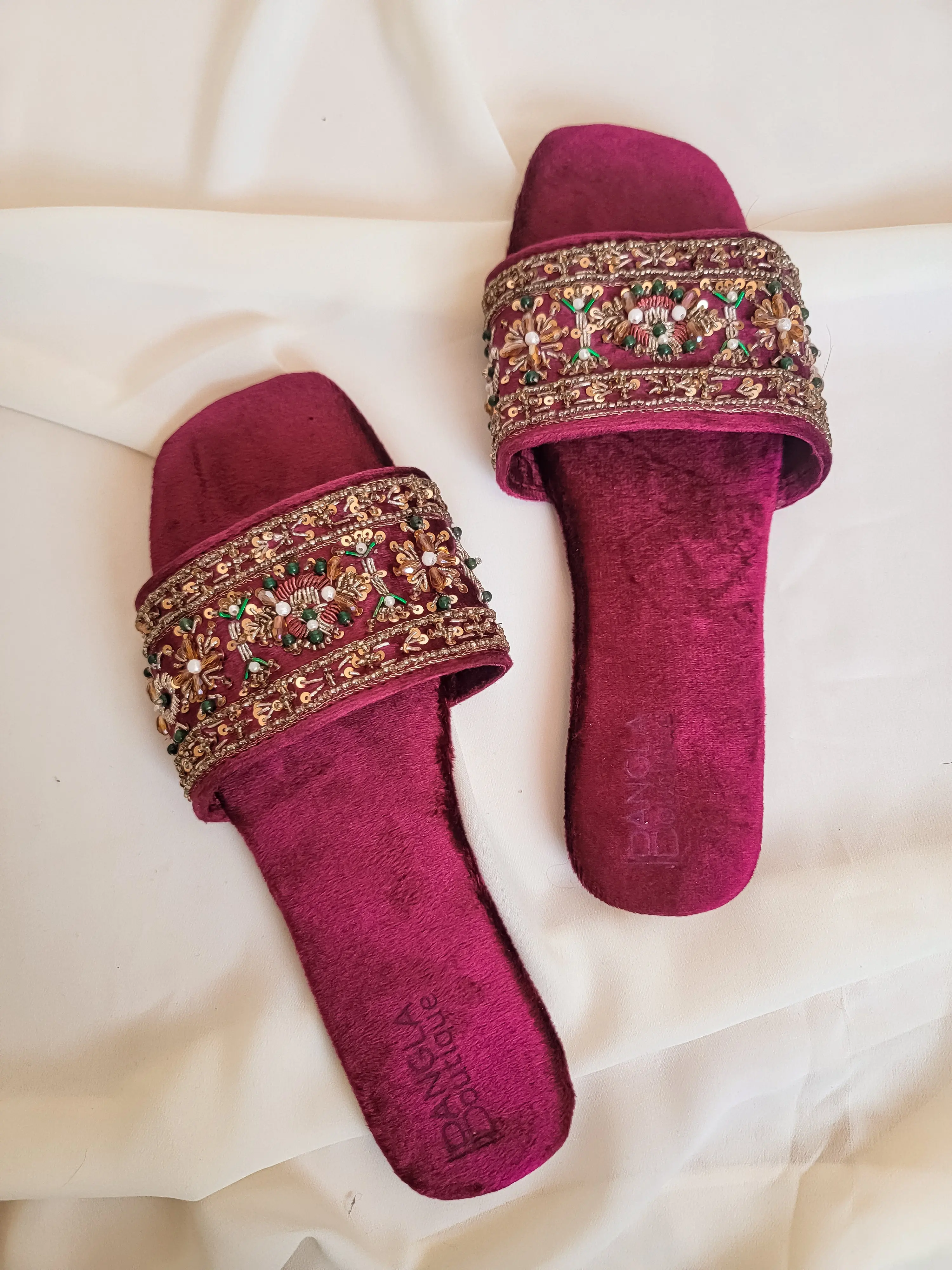 Plum Slip on