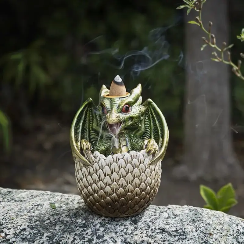 Assorted Collectible Cultural Incense Burners - Decorative Accessories for Aromatic Use