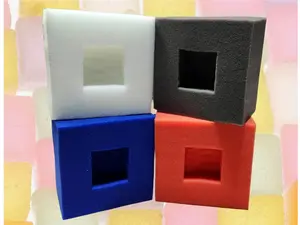 Square Boat Sponge in Ivory, Sapphire, Cherry, Graphite, 5x5x3 in ASMR Squeeze, Bath Foam Maker, squeezing sponge Personalized sponge  Dishwashing