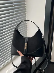 Fashion New Moon Bag Lightweight Durable Handbag with Adjustable Shoulder Strap, Essential for Daily Use, Commuting, Travel, Women's Work Bag