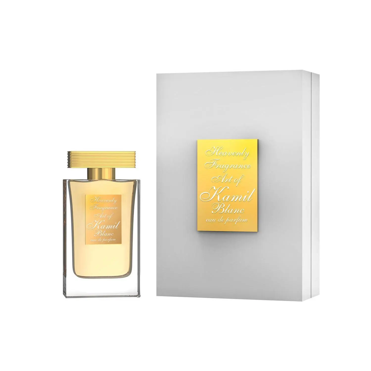 Emper Kamil Blanc Modern Unisex Eau de Parfum - 100 ml (3.4 oz) Standard Size Single Bottle Bergamot Cologne, Aromatic Citrusy Fragrance with Coconut, Vanilla & Bergamot Notes, Niche Perfume with Warm Musk Finish
