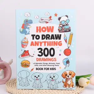 How To Draw Anything: 300 Drawings of Adorable Things, Animals, Food, Gifts, and other Amazing Item Painting book