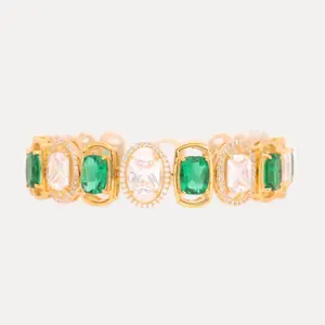 Emerald Victoria Bracelet