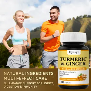 Curcumin Supplement 1,410mg | Ultimate Absorption, No Filler, No GMO - 120 Vegetarian Capsules