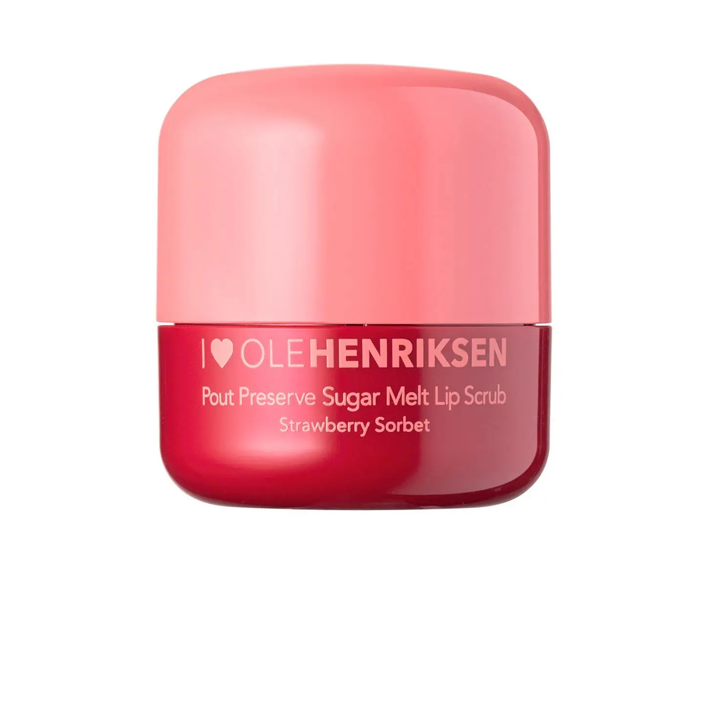 OLEHENRIKSEN Pout Preserve Sugar Melt Lip Scrub in Strawberry Sorbet