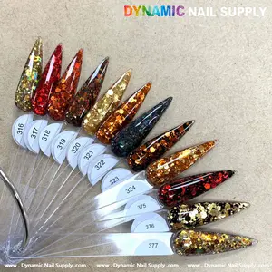 Fall Glitters Colors Acrylic Collection Part 2 - Mix sizes glitter