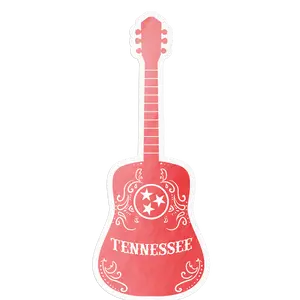 Tennessee Guitar Sticker