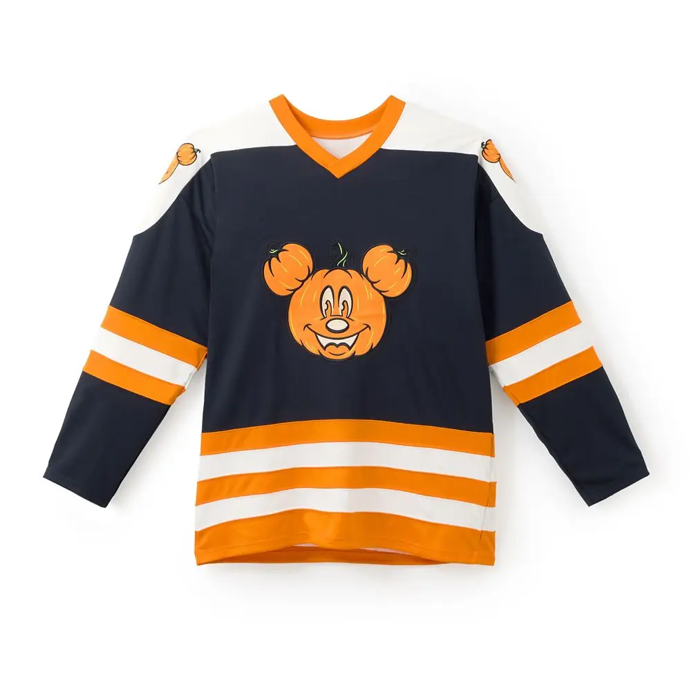 Disney Store Mickey Mouse Halloween Hockey Jersey for Adults