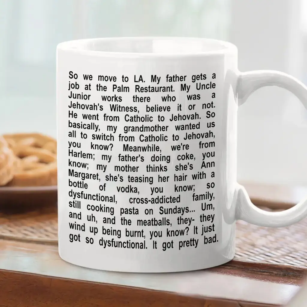 "So We Move To La Queen Of Melrose 2026 Unique Print Ceramic Coffee Cup - Single Mug, Fan Gift, Durable Coffee+Tea Ready Stylish Kitchen Drinkware"