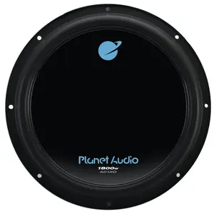 Planet Audio 12 Inch 1800W Car Audio Power Single Subwoofer DVC 4 Ohm AC12D