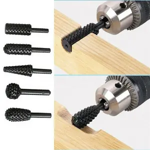 5pcs Drill Bit Set Cutting Tools For Woodworking Knife Wood Carving Tool Wood Work Wood Cutter Drill Bit Set Drill Bits Set