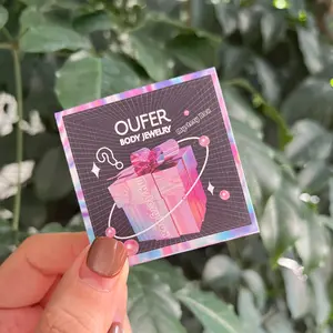 Oufer 6Pcs Value Pack Nostril Stud Piercing Ring High Quality Nose Ring for Stylish Nose Piercings