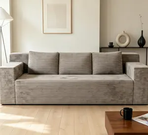 71" 3Setaser Sofa,Corduroy Fabric,Deep Seat Couches,Comfy Loveseat Sofa,No Assembly,1pcs for Living room, Bedroom,Conference room ,Apartment