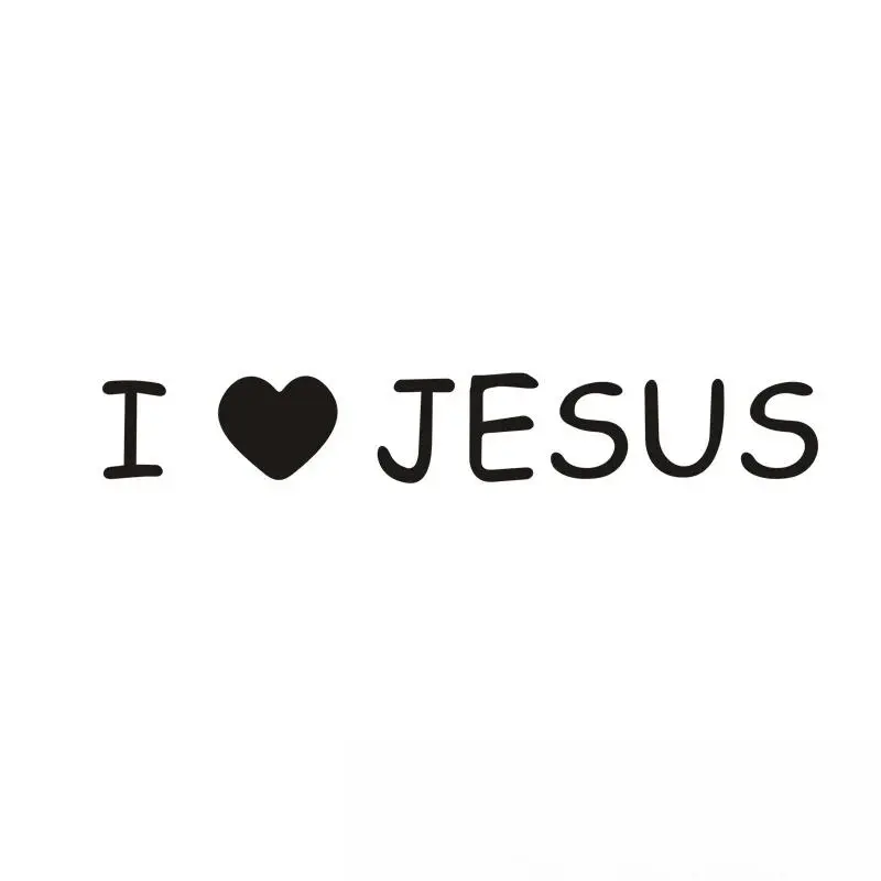Universal Car & Truck Sticker - Jesus Reflective Vinyl Decal, Mirror Finish, Waterproof Automotive Exterior Accessory for Faith-Inspired Pride, Car Decals, Decals Car Stickers