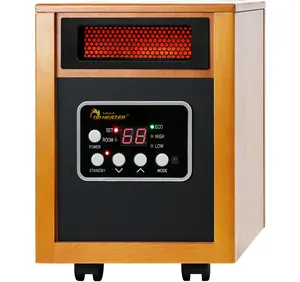 DR. INFRARED HEATER DR-968 Original 1500-Watt Infrared Portable Space Heater with Dual Heating System
