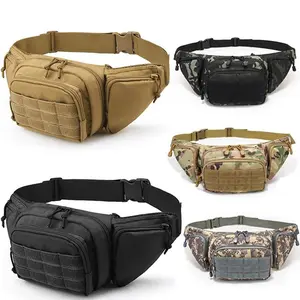 Multifunctional Tactical Waist Bag, Edc Shoulder Bag, Running Sports Belt Pouch, Concealed Handgun Carry, Outdoor Sports and Daily Use