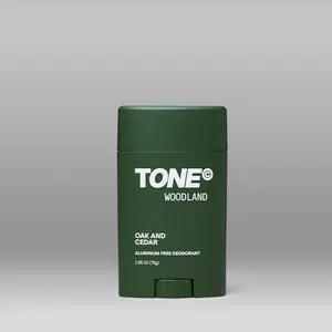 Tone Woodland Deodorant - 48-Hour Odor Protection, Aluminum-Free Lip Balm - Shea Butter, Coconut Oil, Probiotics, Clean, Paraben-Free Lip Balm Formula