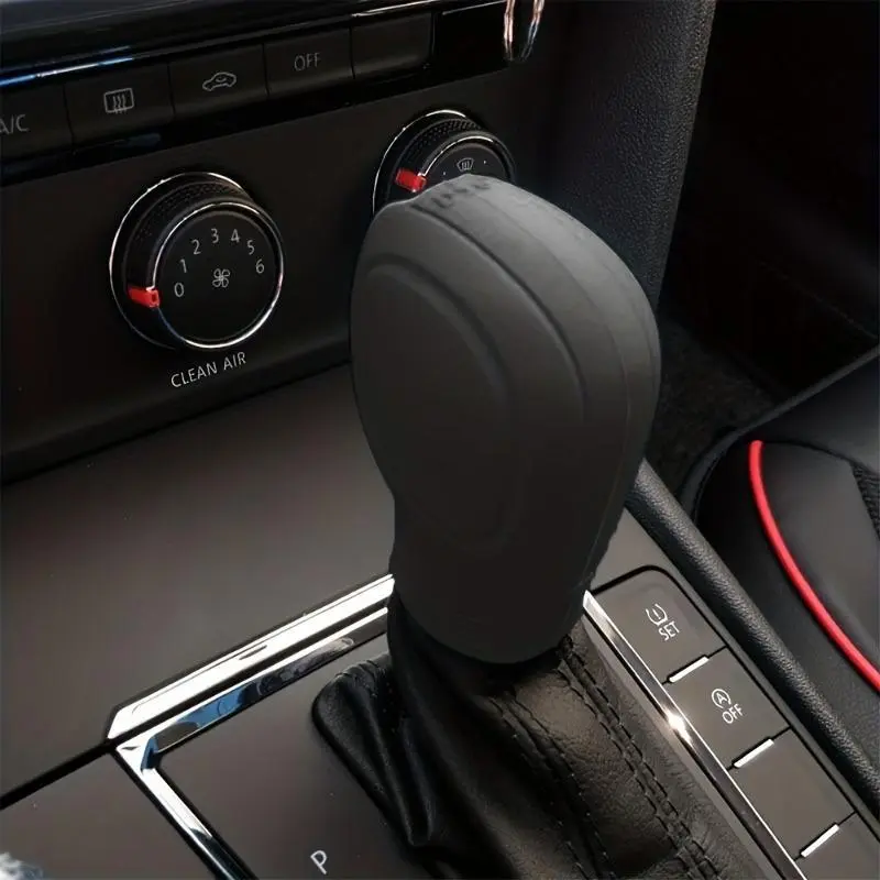Upgrade Your Car's Gear Shifter Automatic Shift Knob with a Soft, Protective Automotive Silicone Cover, Car Accessories
