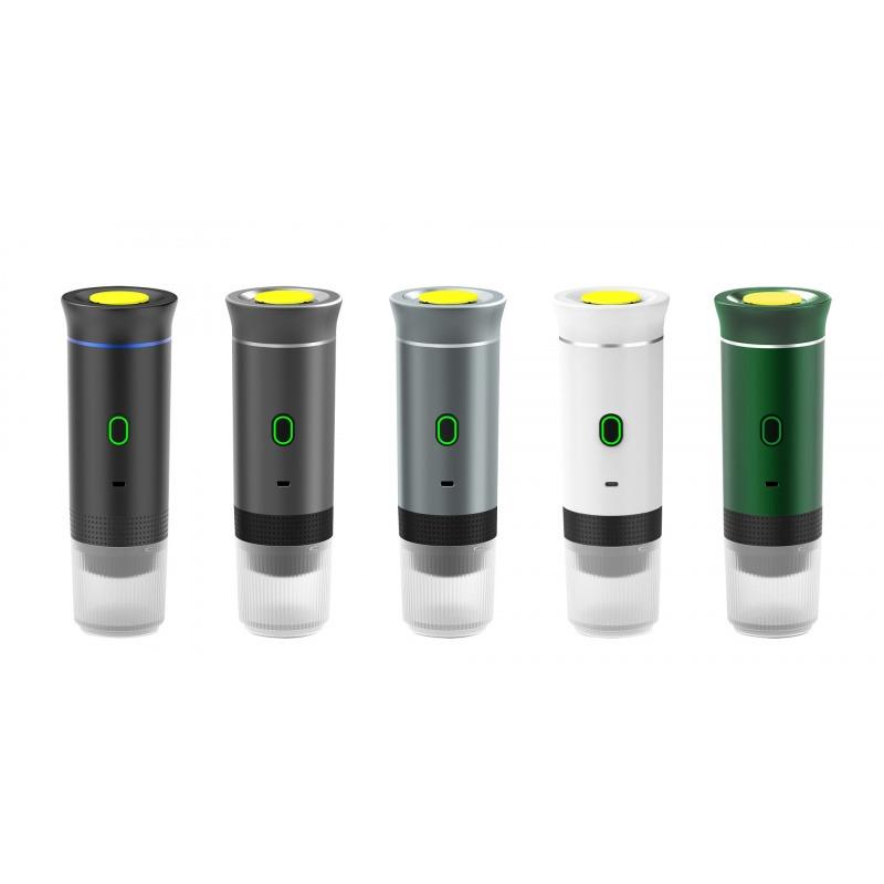 Portable Mini Heating Coffee Machine, 3-in-1 Espresso Maker for Coffee Powder & All Capsules