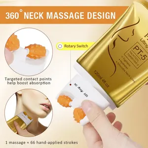 PT-5 Firming Neck Cream - Tighten and Lift Neck Tightening Cream for Crepey Skin, Anti-Aging & Moisturizing Body Care, Cruelty-Free, Effortless Beauty