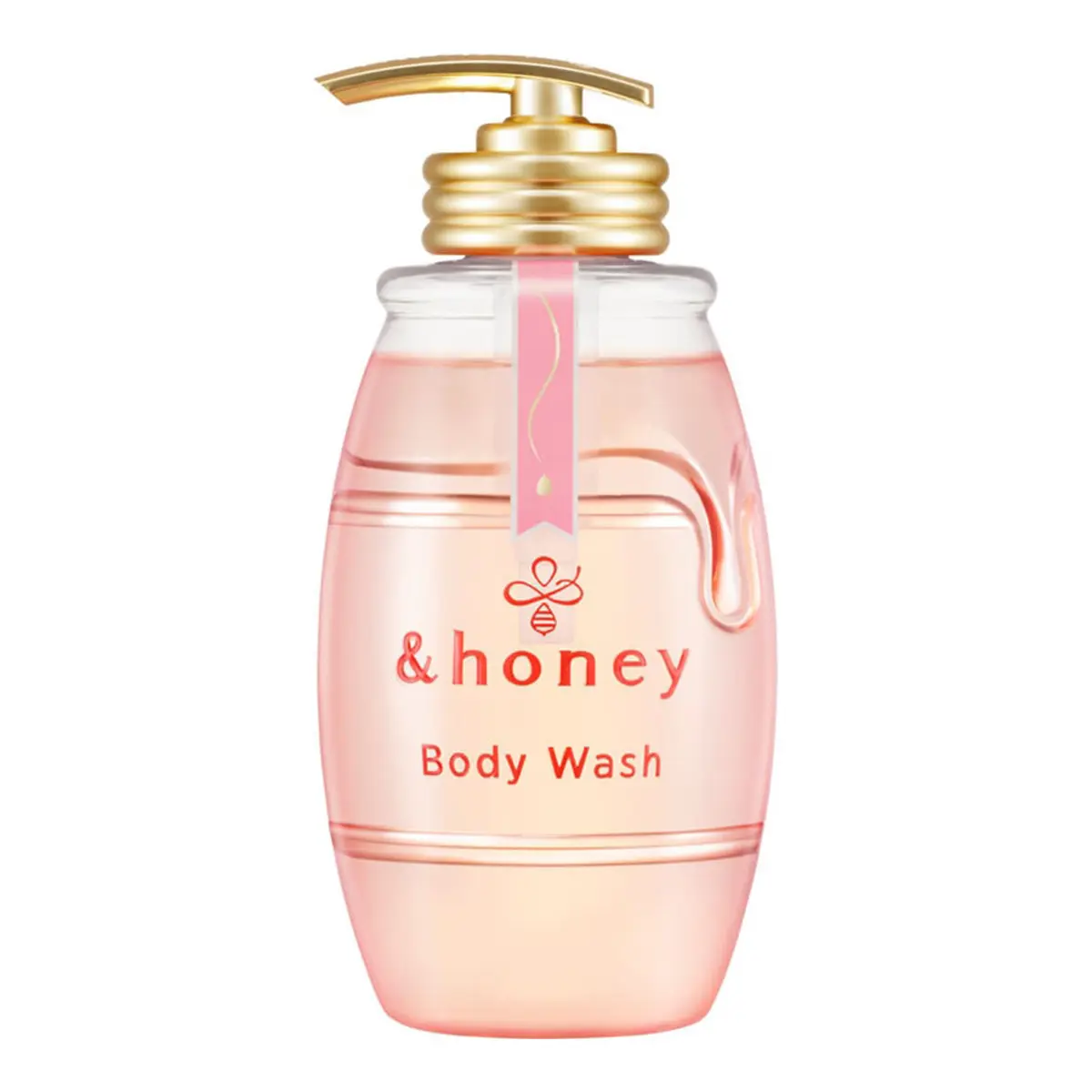 &honey - Melty Moist Gel Body Wash (500ml) | ROSE HONEY BODY WASH, 90% MOISTURIZING INGREDIENTS, MADE IN JAPAN