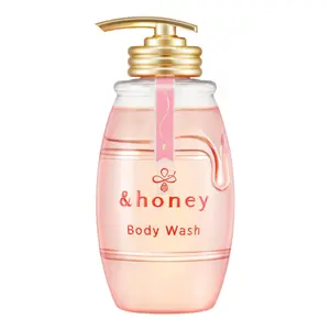 &honey - Melty Moist Gel Body Wash (500ml) | ROSE HONEY BODY WASH, 90% MOISTURIZING INGREDIENTS, MADE IN JAPAN