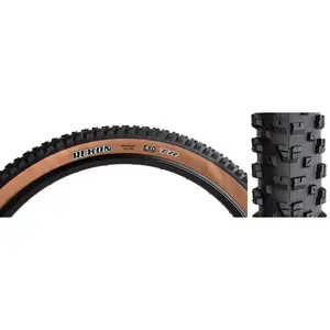Maxxis Rekon Tire - 29 x 2.6 Tubeless Folding BLK/Dark Tan Dual EXO Wide Trail