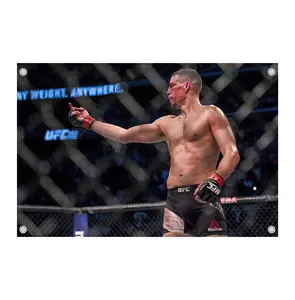 Nate Diaz 209 Flag UFC Inspired Fight Night Wall Flag Combat Sports Banner for Bedroom Octagon Gym Decor Gift for MMA Fans
