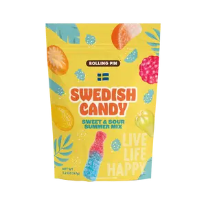 Sweet & Sour Summer Mix Gummy Swedish Candy (5.2 oz)