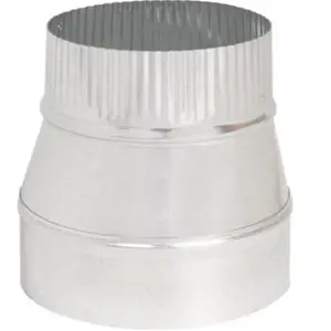 Imperial Manufacturing GV1350 7 x 6 in. Galvanized Taper Reducer