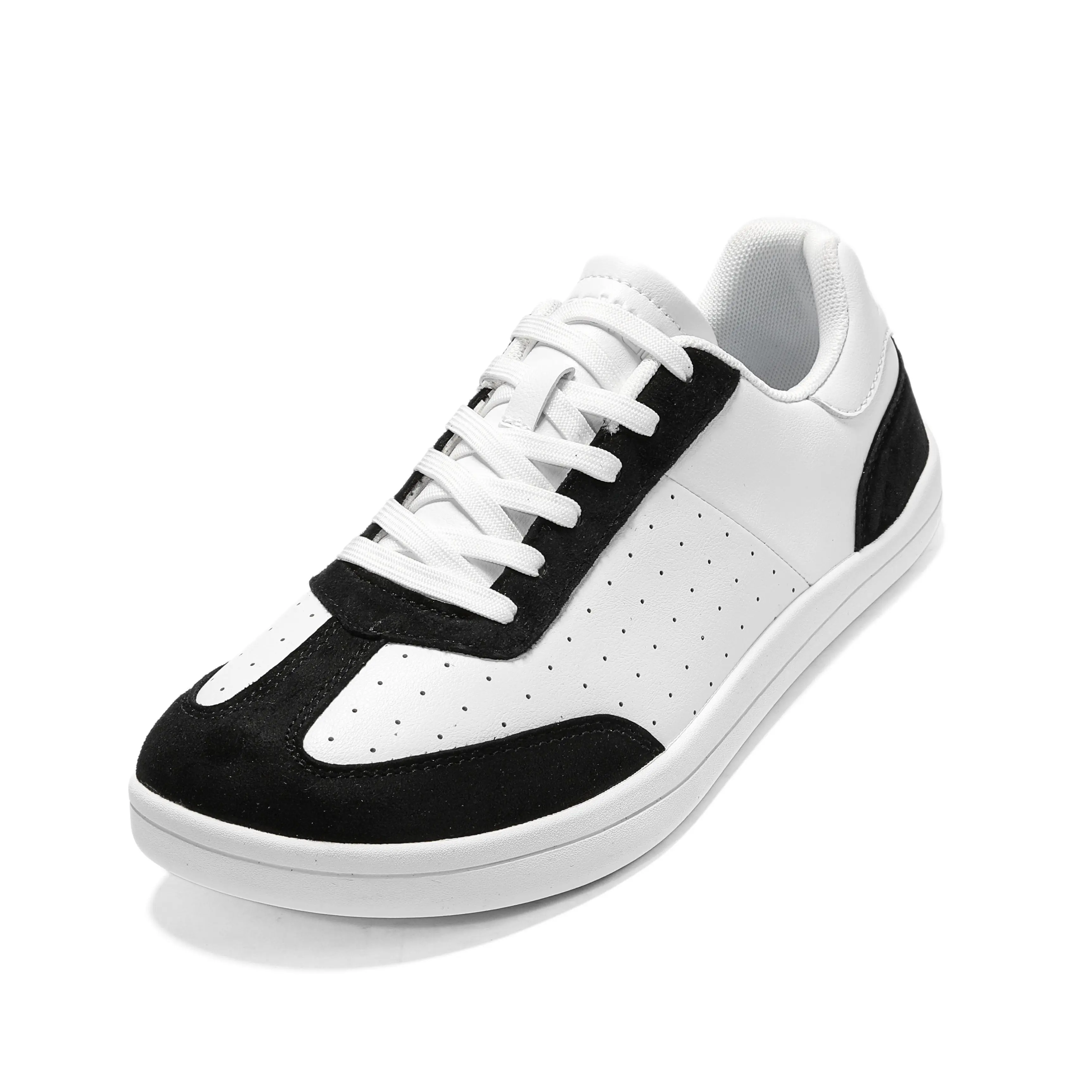 Zorwalk Women's Winter Closed Barefoot Walking Shoes - Classic Trainer Style, Suede Leather, Waterproof, Arch Support, Wide Toe Box, Lightweight, Unisex Daily Casual Footwear SZW009