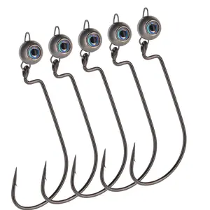 Reaction Tackle Tungsten Free Swing Jig Head- 5-Pack - New