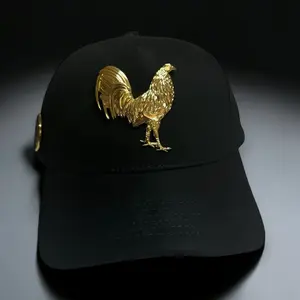 The Golden Rooster Suede SnapBack Cap - High Quality