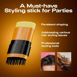 【Ten pack at a better price】ROZINOPersistent Shaping Styling Wax Stick for Versatile Hair Types Easy Application Long-lasting Hold Professional Grooming Tool
