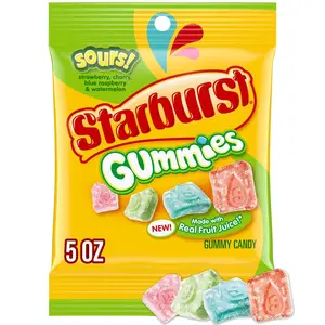 TARBURST Gummies Sours, Gummy Candy, 5 oz. Bag, 1 Pack