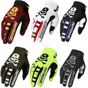 Finger Touch Screen Motorcycle Gloves for Mountain Biking Cycling & Mountaineering Skeleton Design Touch Screen Compatible Multi-Functional Outdoor Adventure Gloves - Protective Gear