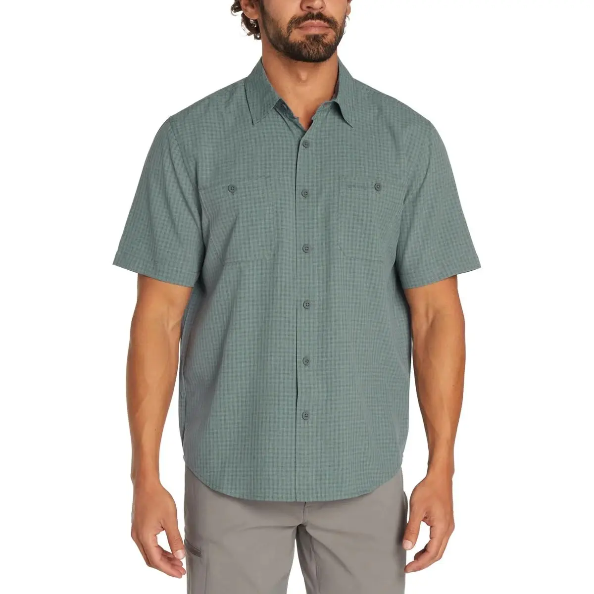 Orvis Men's UPF 30 Relaxed Fit Quick-Dry Short Sleeve Woven