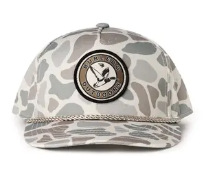 Youth Rope Hat - Circle Mallard - Classic Deer Camo - Burlebo