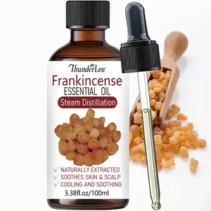 Frankincense Essential Oil, Natural Plant-Based Oil | For Skincare, Body Care, Massage, Aromatherapy & Diffuser | Moisturizes and Hydrates the Skin | 3.38 fl.oz