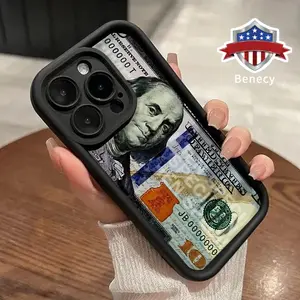 Phone Case Compatible With  iPhone 16 15 14 Pro Max 13 12 11 XR XS Plus E Economic Emblem Pattern TPU Silicone Camera Protective Rugged Cellphone Cover Protection