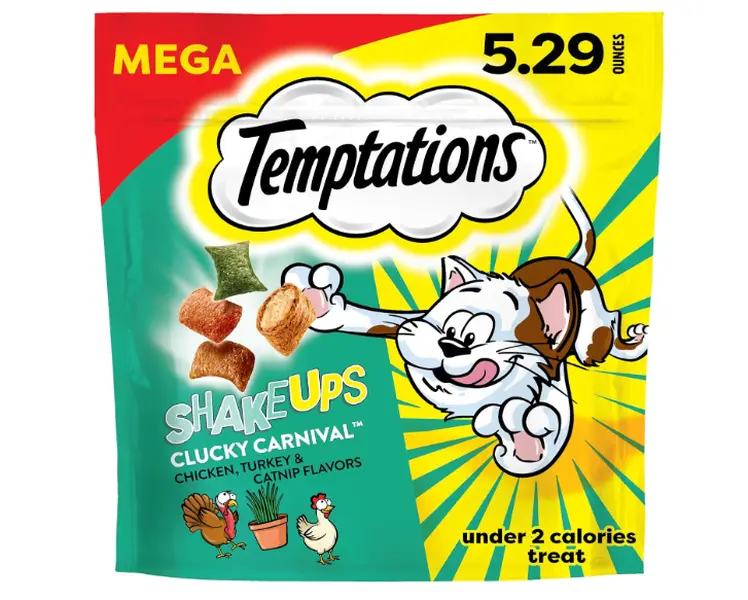 ShakeUps Crunchy and Soft Cat Treats, Crustacean Celebration Flavor, 5.29 oz. Pouch ShakeUps Crunchy and Soft Cat Treats, Crustacean Celebration Flavor, 5.29 oz. Pouch