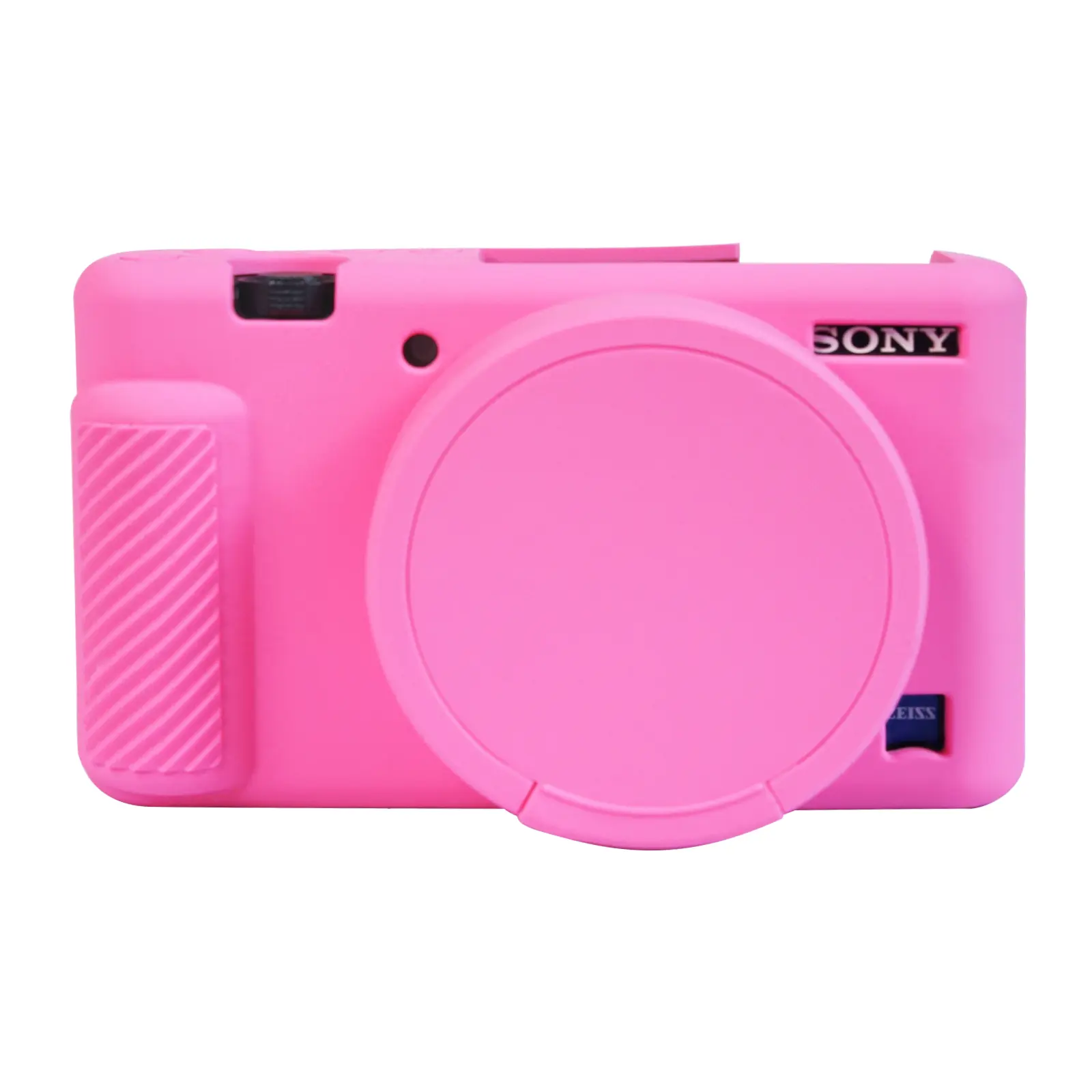 Easy Hood Silicone Protective Case for Sony ZV-1 with Removable Lens Cap, Soft Anti-Slip Silicone and Enhanced Grip Protective Cover(Case Only)